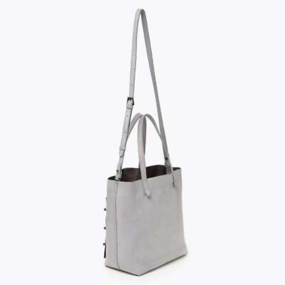 NWT Botkier Warren Leather Grey Tote - Picture 2 of 10